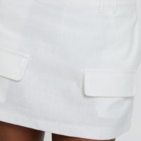 Essentially Skort White