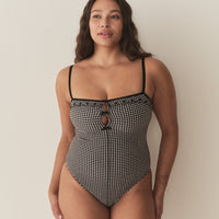 ADRIELLE MAILLOT -- LA MADDALENA GINGHAM
