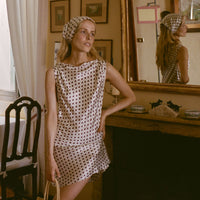 ALFREDA DRESS -- FRANCOISE FOULARD