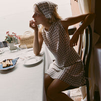 ALFREDA DRESS -- FRANCOISE FOULARD