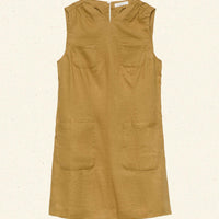 BENNETTE DRESS -- GOLDEN OLIVE