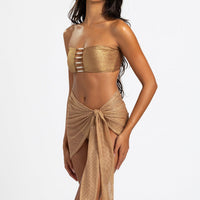 Dudley Short Pareo - Nude