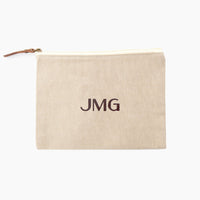 Jute Cosmetic Bag