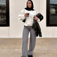 Archer Pants Pinstripe Grey