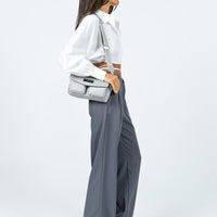 Archer Pants Pinstripe Grey