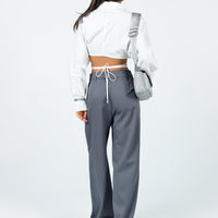 Archer Pants Pinstripe Grey