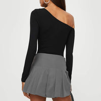 Cartwright Mini Skirt Charcoal