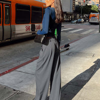 Archer Pants Pinstripe Grey