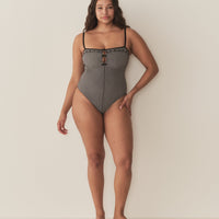 ADRIELLE MAILLOT -- LA MADDALENA GINGHAM