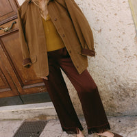 ALBANIE TOP -- YELLOW THISTLE