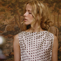 ALFREDA DRESS -- FRANCOISE FOULARD