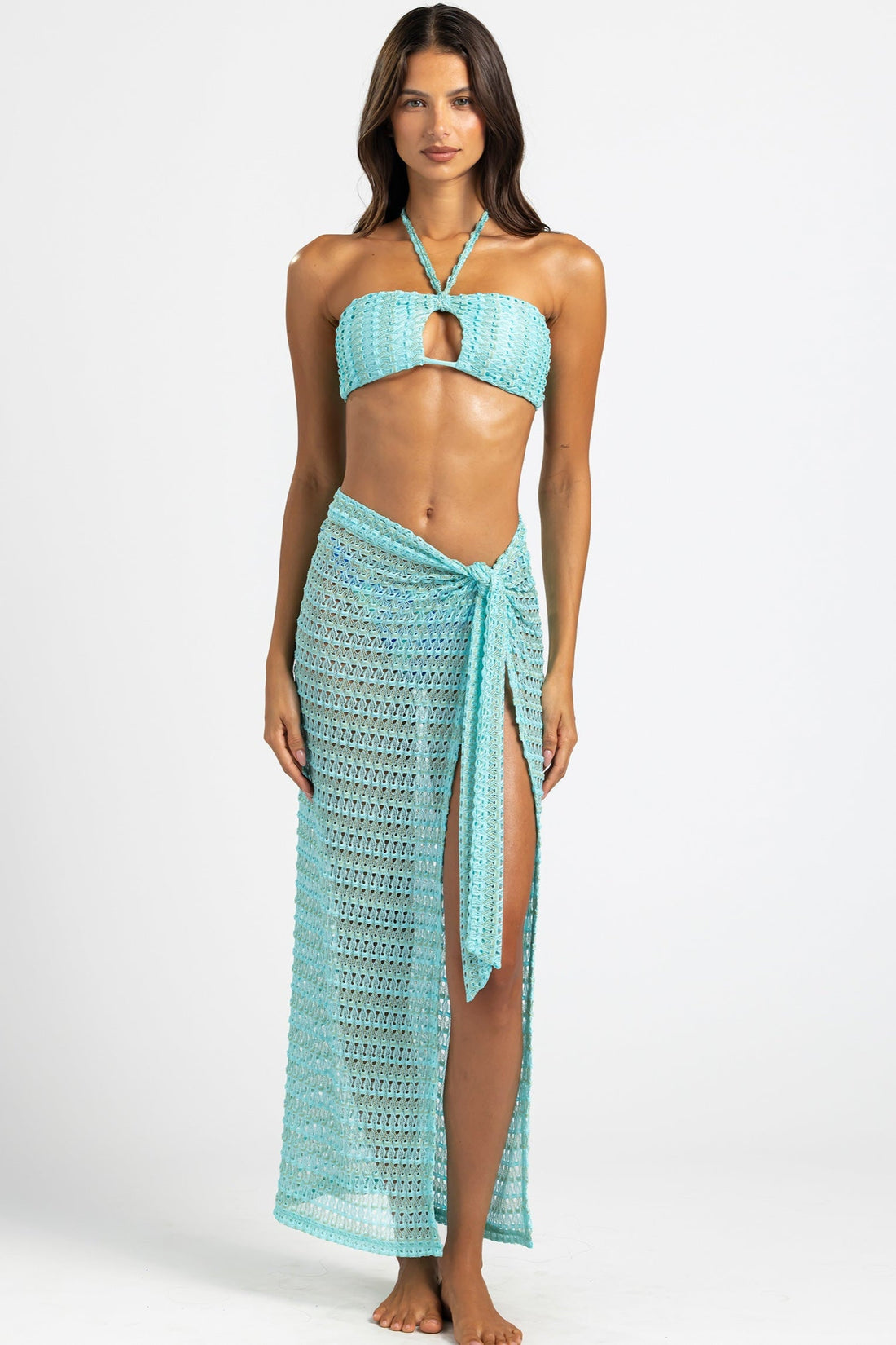 Camden Wrap Top - Frozen