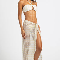 Camden Wrap Skirt - White