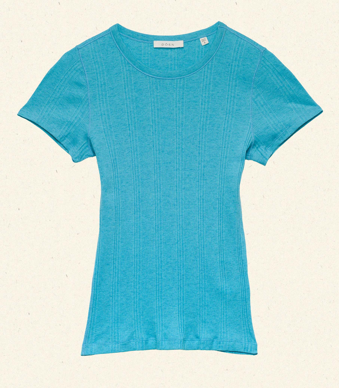VIVI CASHMERE TEE -- MEDITERRANEAN SEA