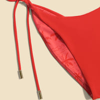 Sunny String Ultra Cheeky Bikini Bottom - Poppy