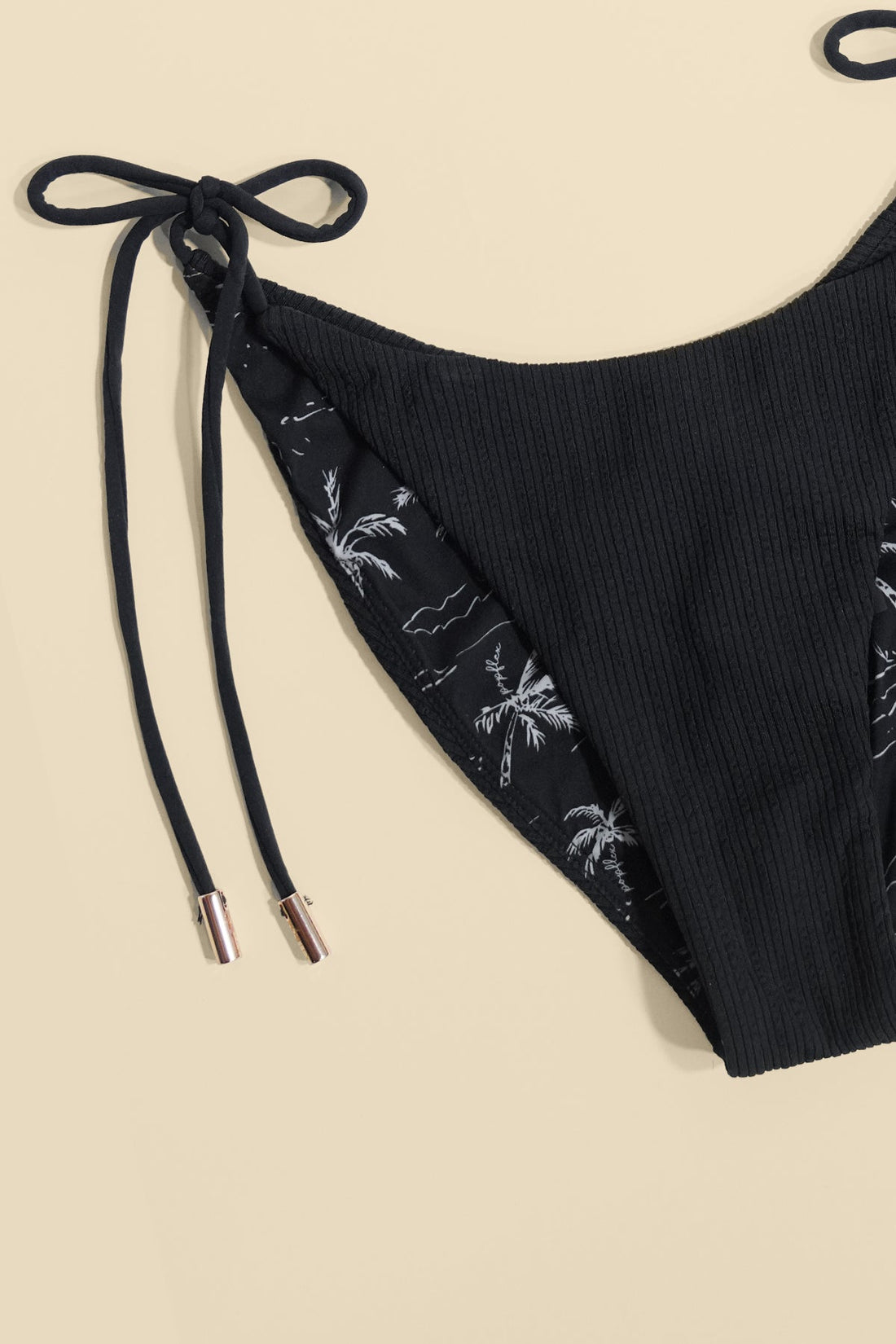 Sunny String Ultra Cheeky Bikini Bottom - Black