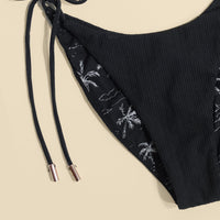 Sunny String Ultra Cheeky Bikini Bottom - Black